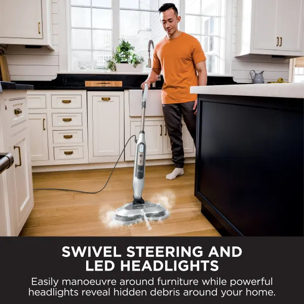 Shark S8201UK Steam and Scrub Automatic Steam Mop with Steam Blaster