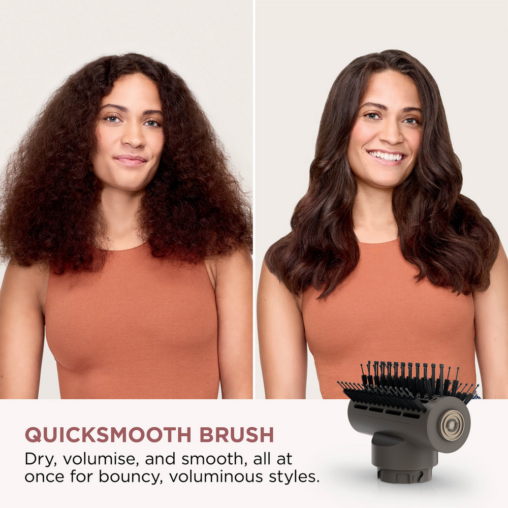 Shark SpeedStyle Pro HD542UK FLEX 4-in-1 High-Velocity Hair Dryer System Mocha Silver