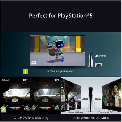 Sony K50S38B 50 Inch Bravia 3 LED 4K Ultra HD HDR Smart Google TV