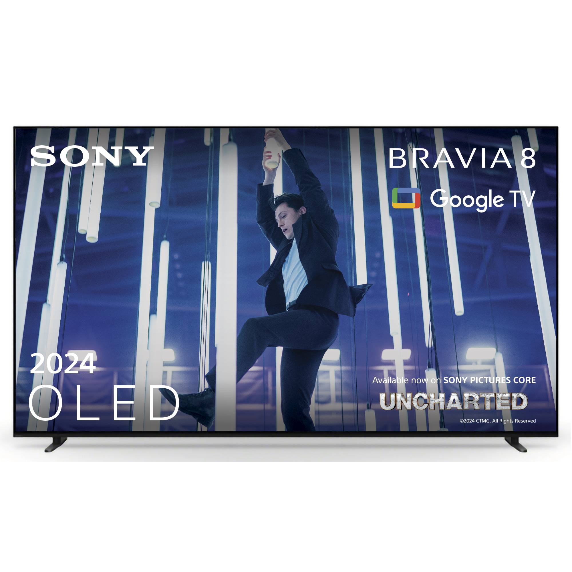 Sony K65XR80U 65 Inch BRAVIA 8 4K UHD HDR OLED Smart TV with BRAVIA Theatre Bar 8 HTA8000 Soundbar Bundle