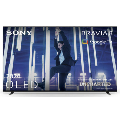 Sony K65XR80U 65 Inch BRAVIA 8 4K UHD HDR OLED Smart TV with BRAVIA Theatre Bar 8 HTA8000 Soundbar Bundle