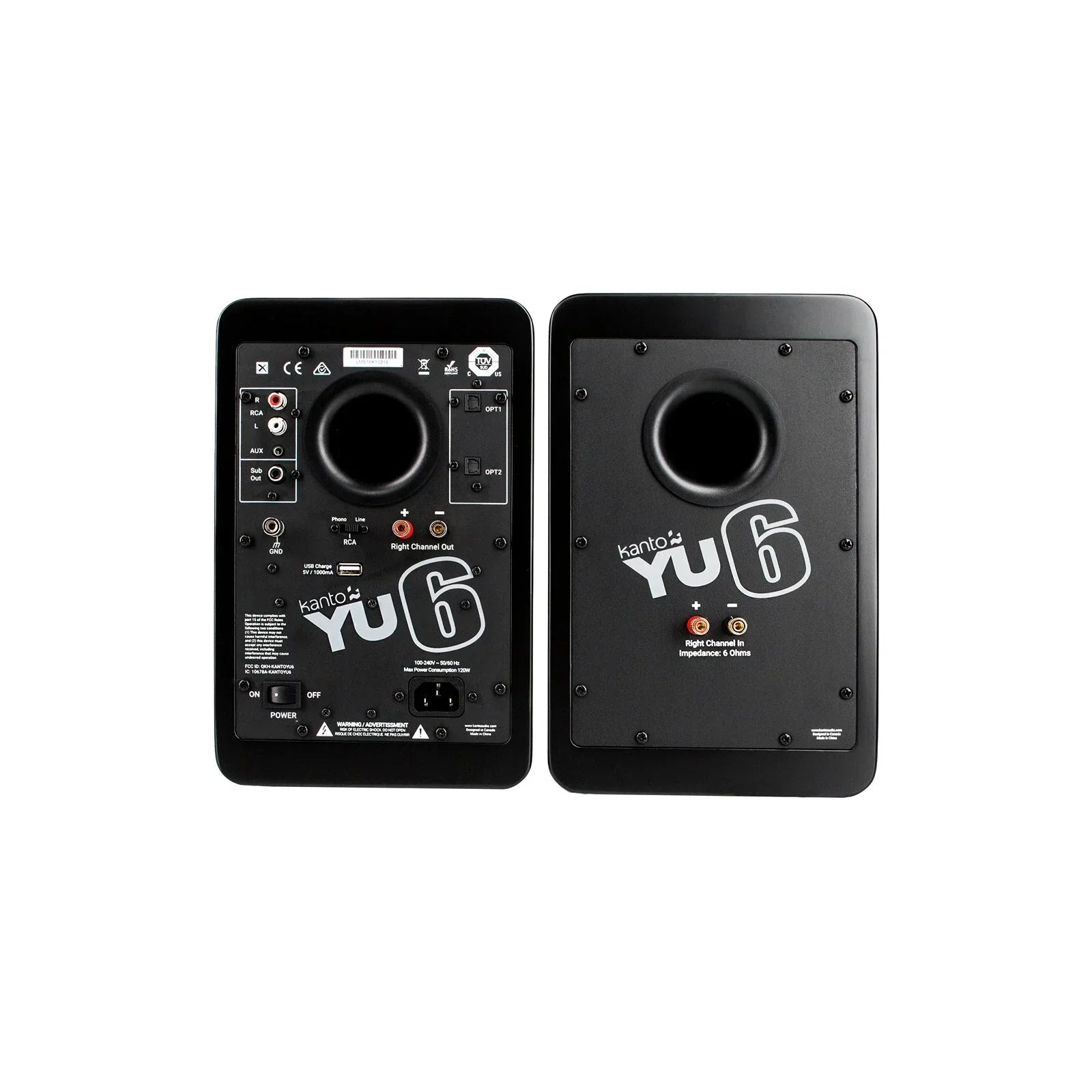 Sony PSLX5BT Fully Automatic Bluetooth Turntable With Kanto YU6 Powerd Bluetooth Speakers Pair Hi-Fi Package