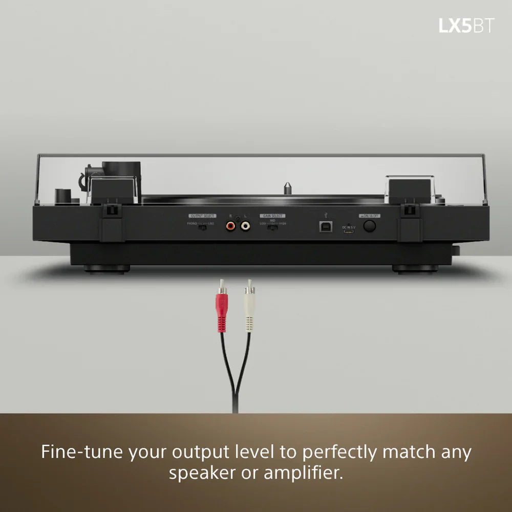 Sony PSLX5BT Fully Automatic Bluetooth Turntable With Klipsch R-40PM Powerd Bluetooth Speakers Hi-Fi Package