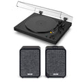 Sony PSLX5BT Fully Automatic Bluetooth Turntable With Ruark MR1 MK3 Active Bluetooth Speakers Pair Hi-Fi Package