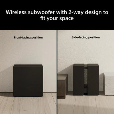 Sony SASW9 BRAVIA Theatre Sub 9 600W Wireless Subwoofer for Sound bar or Home Theatre Sound System