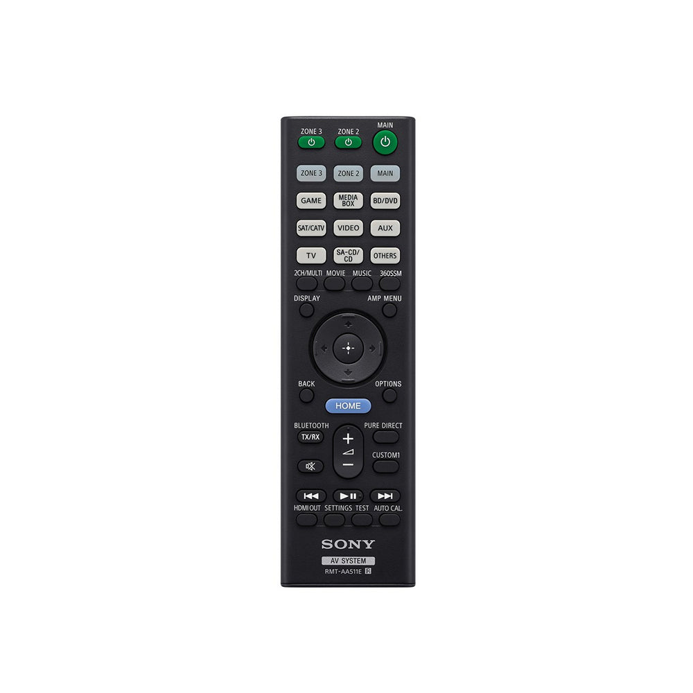 Sony TA-AN1000 7.2 Ch 8K Dolby Atmos AV Amplifier with Wharfedale DX3 HCP 7.1 Black Speaker Package