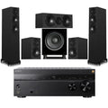 Sony TA-AN1000 8K 7.2 Ch Dolby Atmos AV Amplifier with Wharfedale Diamond 12.3i HCP 5.1 Speaker Package - Black