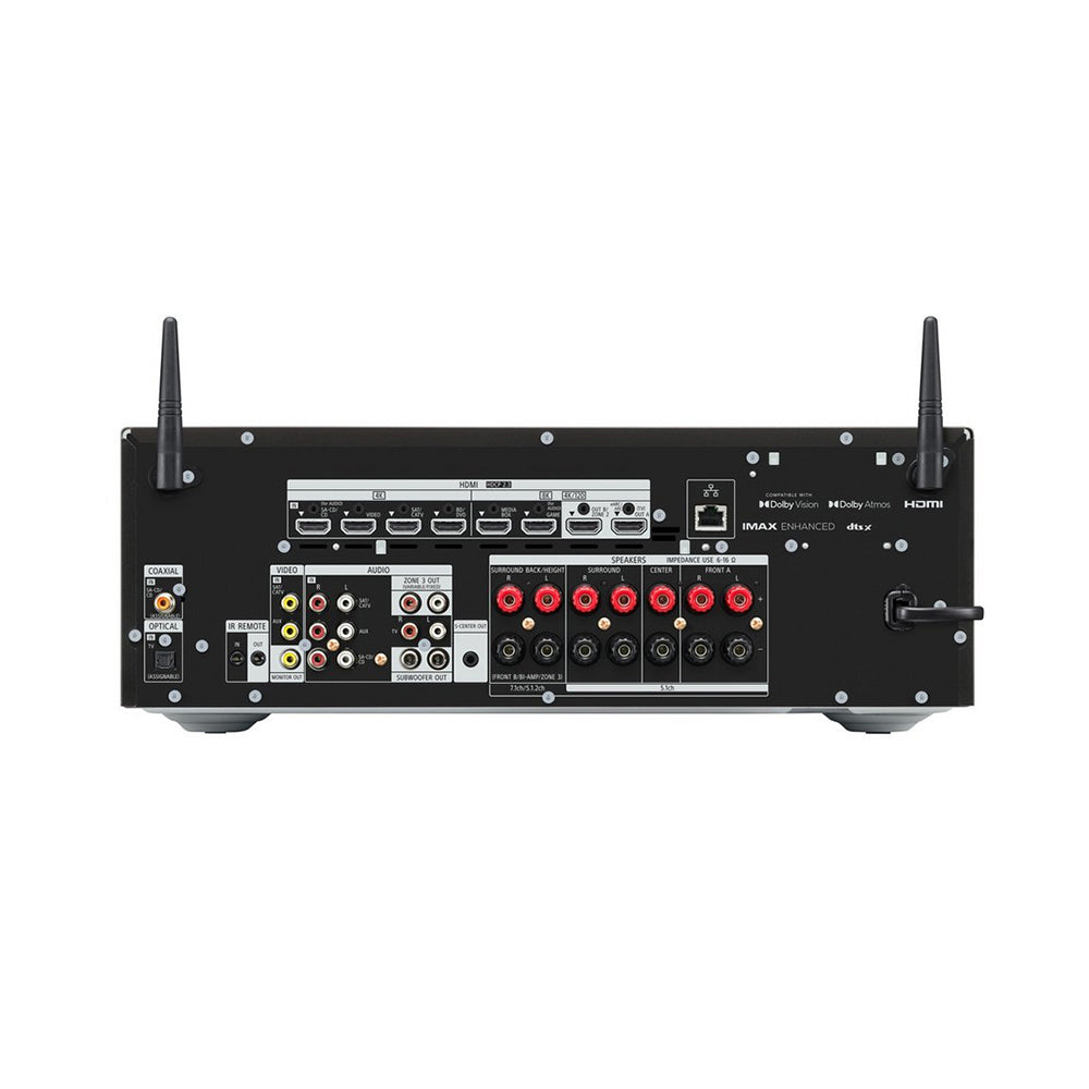 Sony TA-AN1000 8K 7.2 Ch Dolby Atmos AV Amplifier with Wharfedale EVO 5.4 HCP 5.1 Speaker Package - Black