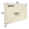 Sylvox OT65A1COVER OT65A1 Waterproof Outdoor TV Cover for 60-65 Inch TVs
