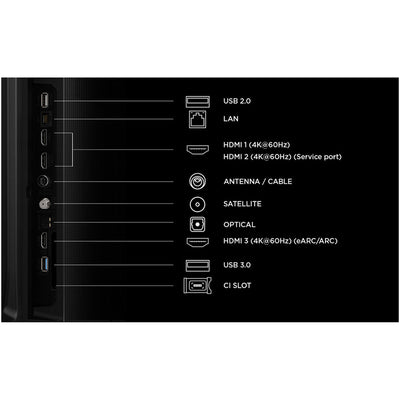 TCL 55P7L-UK 55 Inch P7L 4K Ultra HD HDR QLED Direct LED Smart Google TV 2026