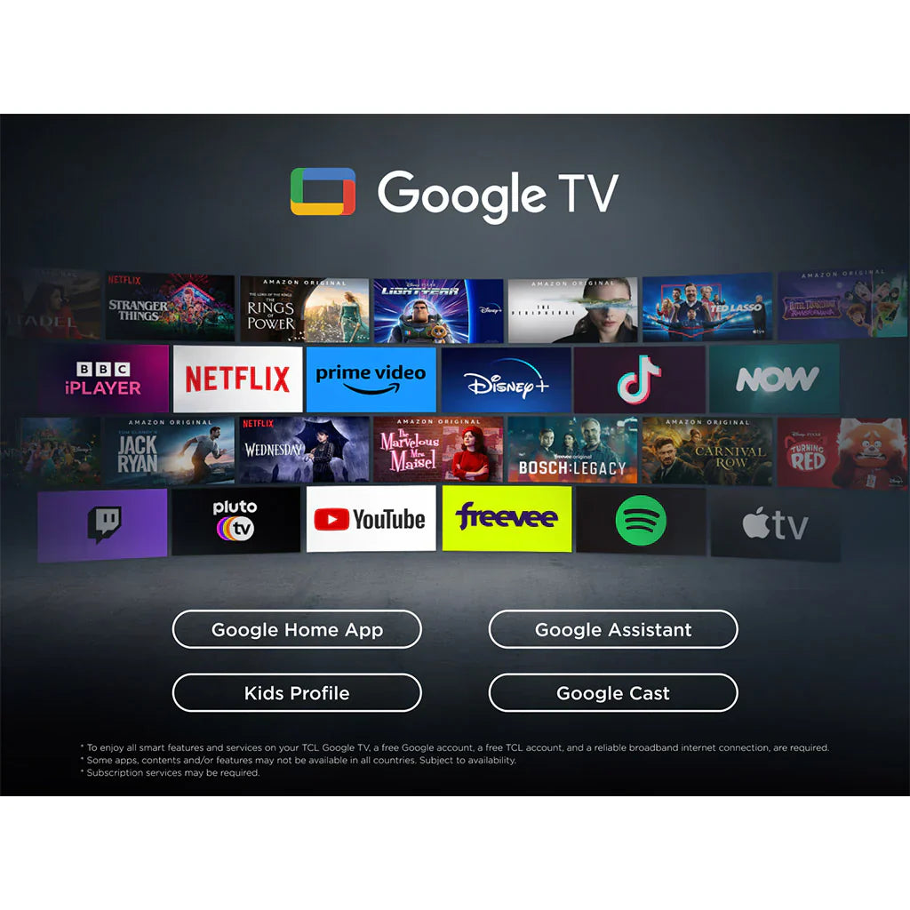 TCL 65C6KS-UK 65 Inch C6KS Premium 4K Ultra HD HDR QD-Mini LED Smart TV