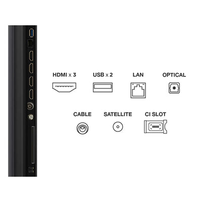 TCL 65C6KS-UK 65 Inch C6KS Premium 4K Ultra HD HDR QD-Mini LED Smart TV