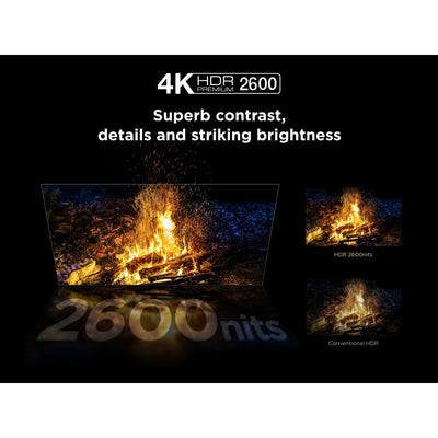 TCL 65Q7C-UK 65 Inch Q7C 4K Ultra HD HDR QD-Mini LED Smart Google TV