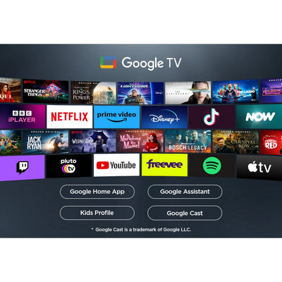 TCL 65V6C-UK 65 Inch V6C 4K Ultra HD HDR Direct LED Smart Google TV