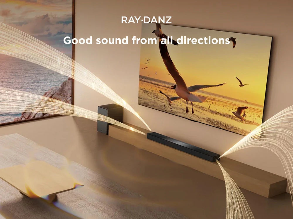 TCL Q65H 5.1ch Soundbar and Wireless Subwoofer with Dolby Atmos and DTS:X