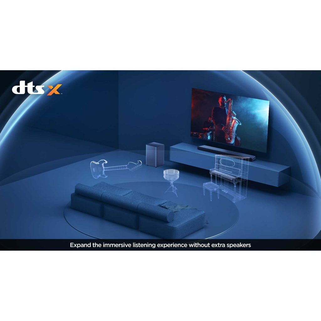 TCL S55H S Class 2.1ch Dolby Atmos Soundbar with Wireless Subwoofer