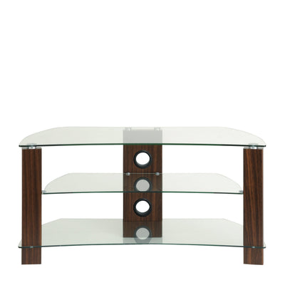 TTAP Vision Curve 1200 TV Stand Walnut