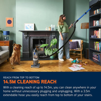 Vax LiftOut Reach Pet CDUP-LOXR Corded Upright Vacuum - Graphite Blue