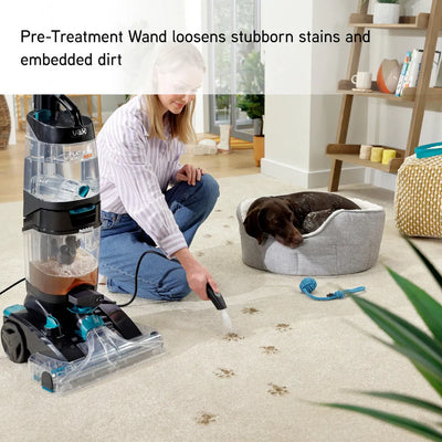 Vax Platinum Power Max Pet Design CDCW-PMXP Carpet Cleaner - Black and Teal
