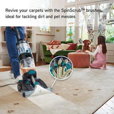 Vax Platinum Power Max Pet Design CDCW-PMXP Carpet Cleaner - Black and Teal