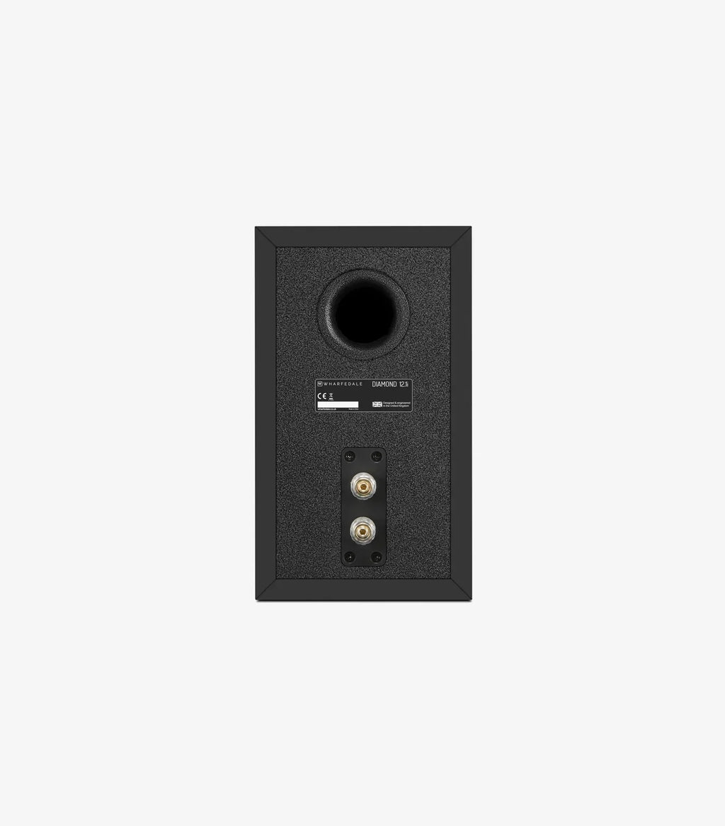 Wharfedale Diamond 12.1i Compact 2 way Standmount Bookshelf Speakers Pair - Black