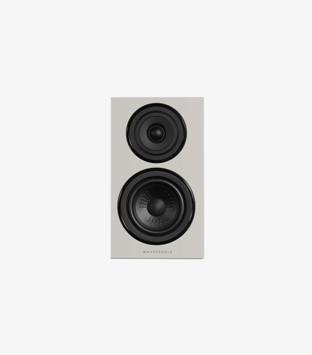 Wharfedale Diamond 12.1i Compact 2 way Standmount Bookshelf Speakers Pair - Grey