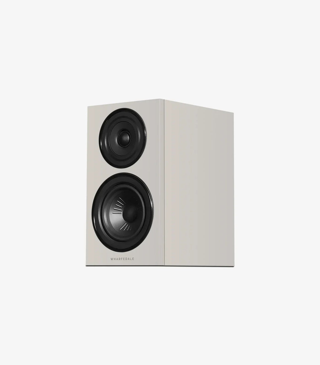 Wharfedale Diamond 12.1i Compact 2 way Standmount Bookshelf Speakers Pair - Grey