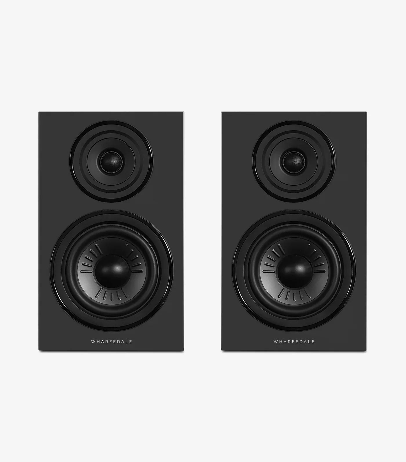 Wharfedale Diamond 12.2i Standmount Bookshelf Speakers Compact 2 way Pair - Black