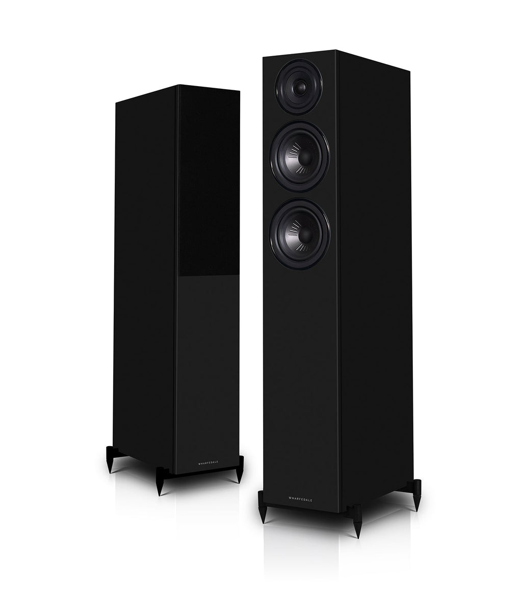 Wharfedale Diamond 12.3i Floorstanding Speakers Pair - Black