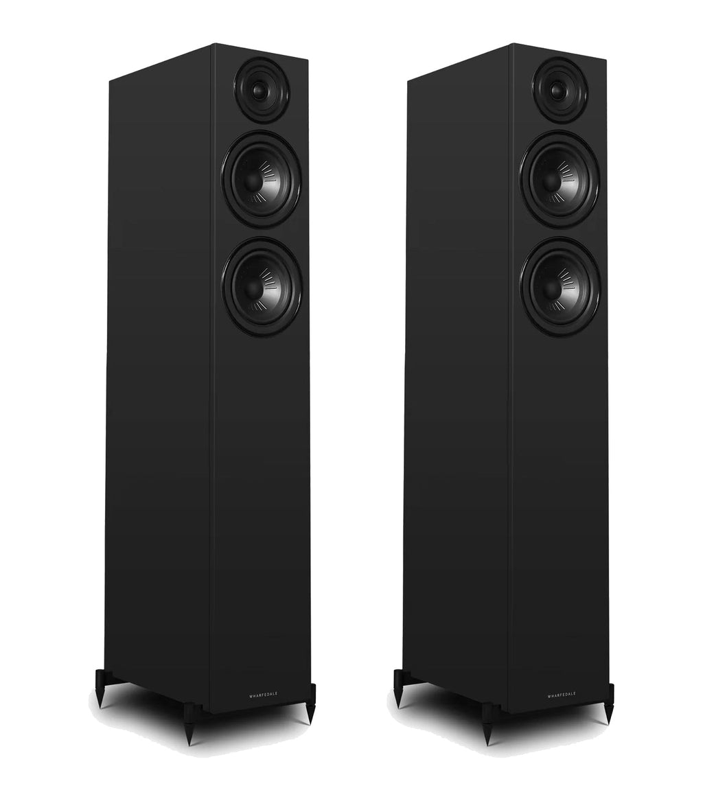 Wharfedale Diamond 12.4i Floorstanding Speakers Pair - Black