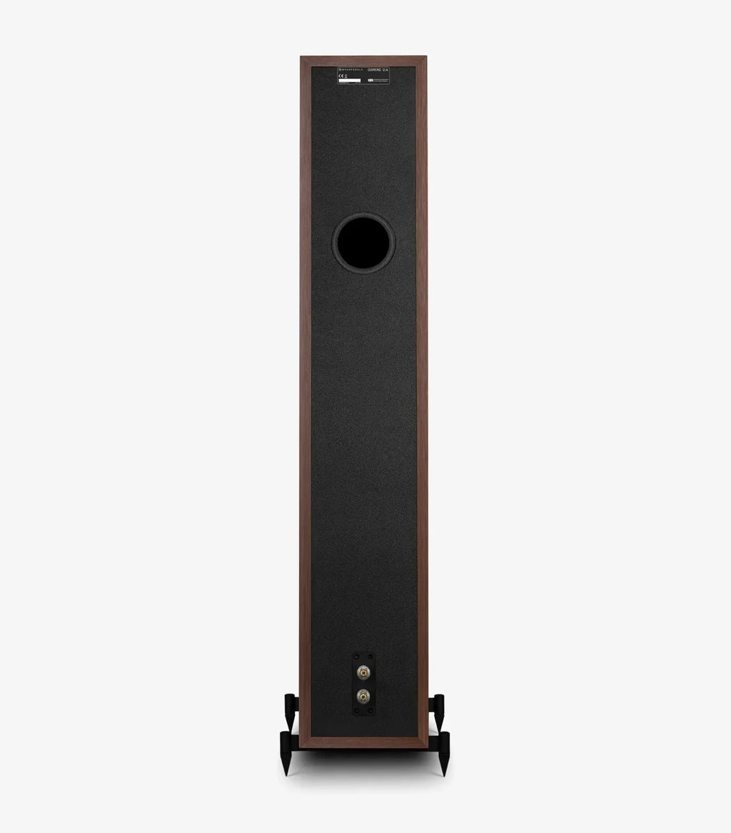 Wharfedale Diamond 12.4i Floorstanding Speakers Pair - Walnut