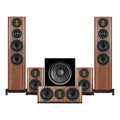 Wharfedale EVO 5.3 HCP 5.1 Surround Sound Home Cinema Speakers Package Walnut