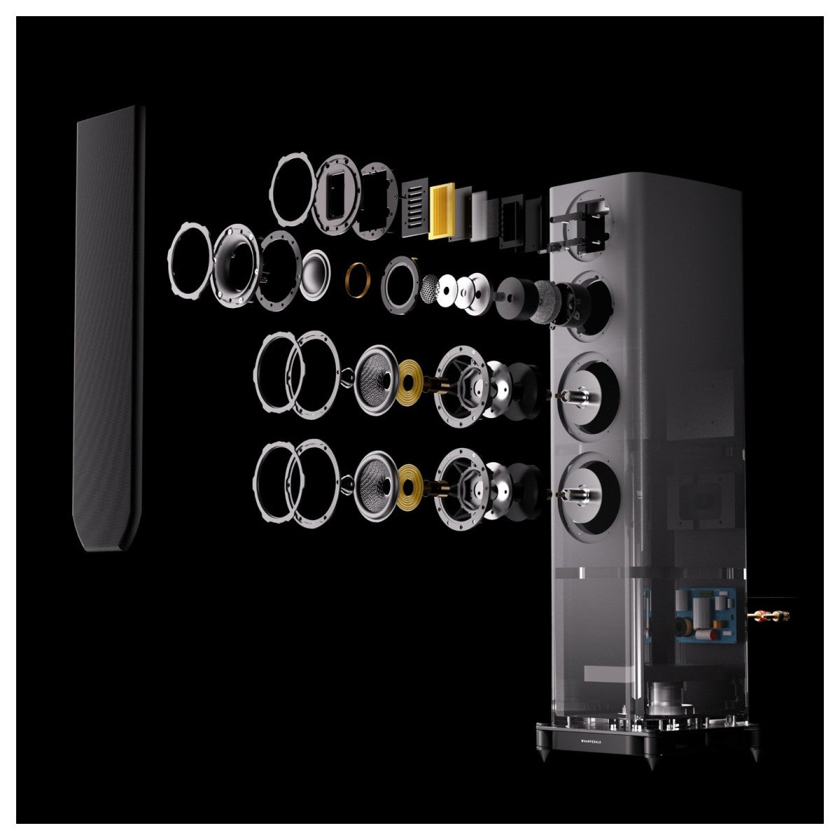 Wharfedale EVO 5.4 Floorstanding Speakers Pair Lunar Grey