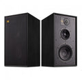 Wharfedale Linton Heritage Standmount Bookshelf Speakers Pair - Black Oak