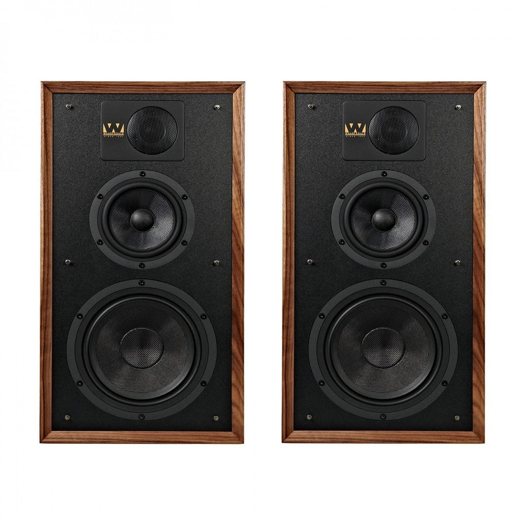 Wharfedale Linton Heritage Standmount Bookshelf Speakers Pair - Walnut