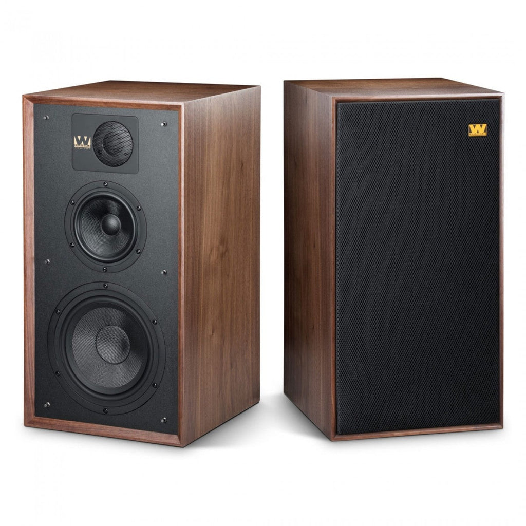 Wharfedale Linton Heritage Standmount Bookshelf Speakers Pair - Walnut
