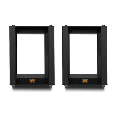 Wharfedale Linton Speaker Stands Pair for Linton and Super Linton Speakers - Black Oak