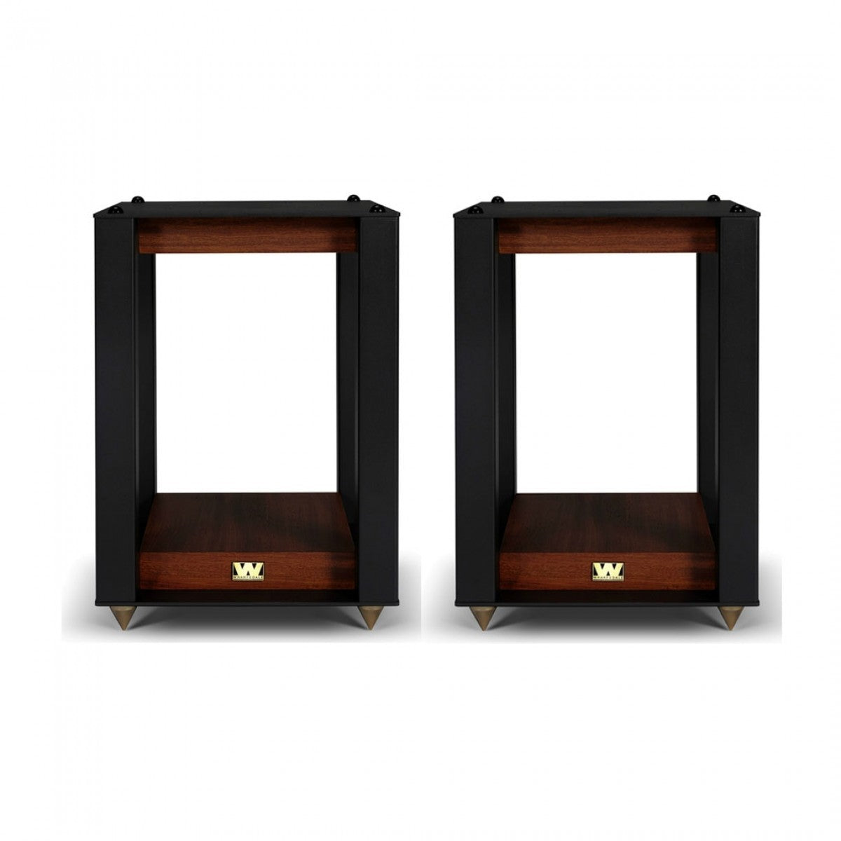 Wharfedale Linton Speaker Stands Pair for Linton and Super Linton Speakers - Mahogany