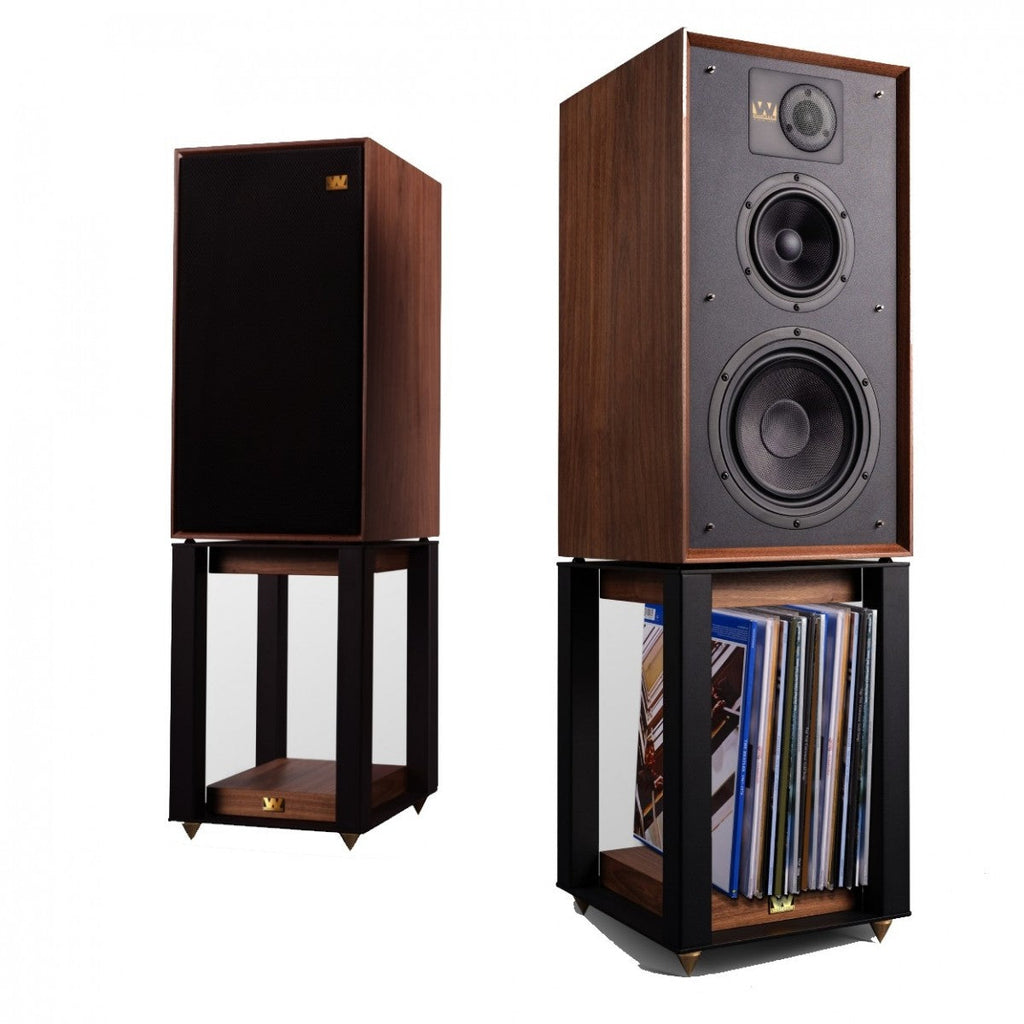 Wharfedale Linton Speaker Stands Pair for Linton and Super Linton Speakers - Walnut