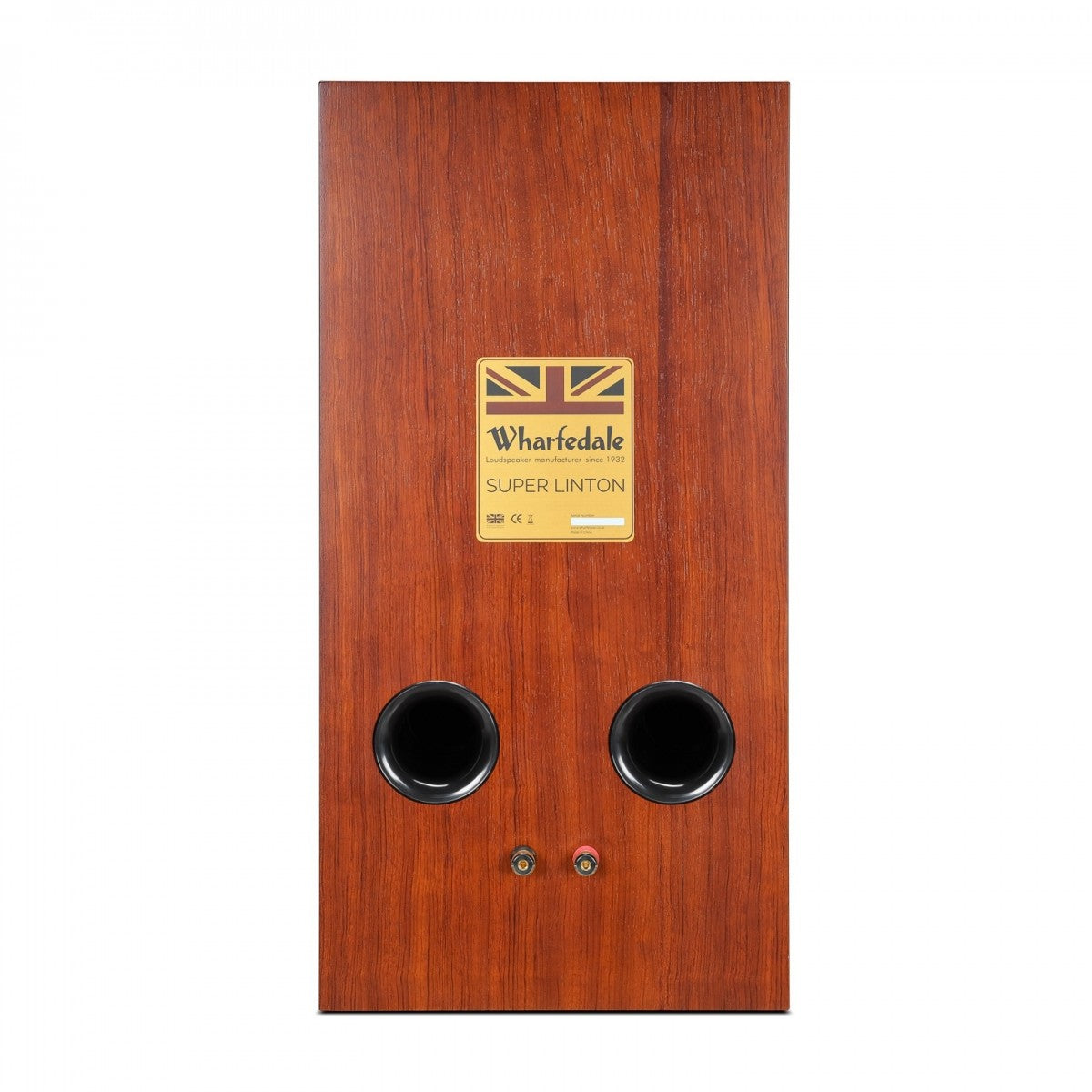 Wharfedale Super Linton Heritage Standmount Speakers with Matching Stands - Mahogany