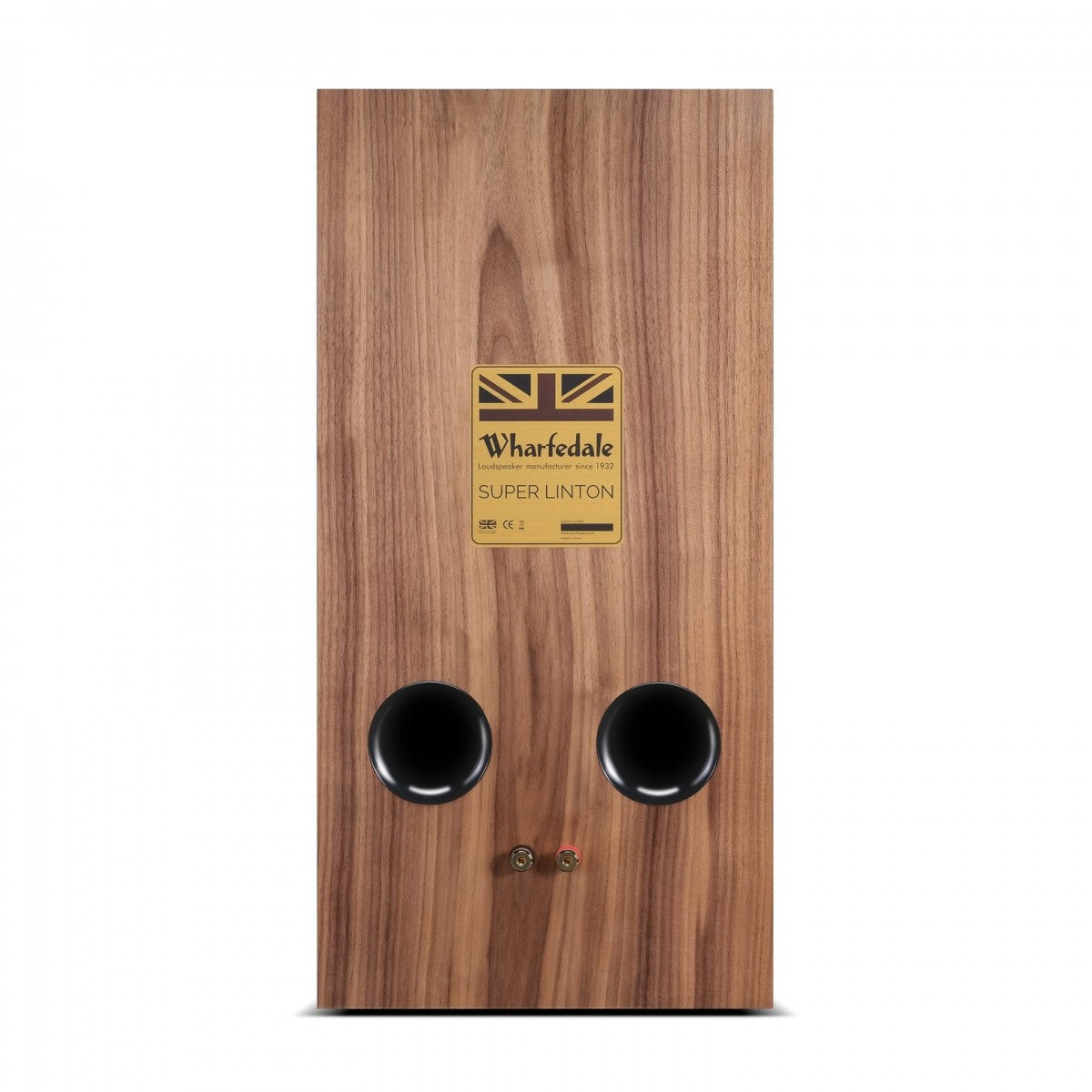 Wharfedale Super Linton Heritage Standmount Speakers with Matching Stands - Walnut