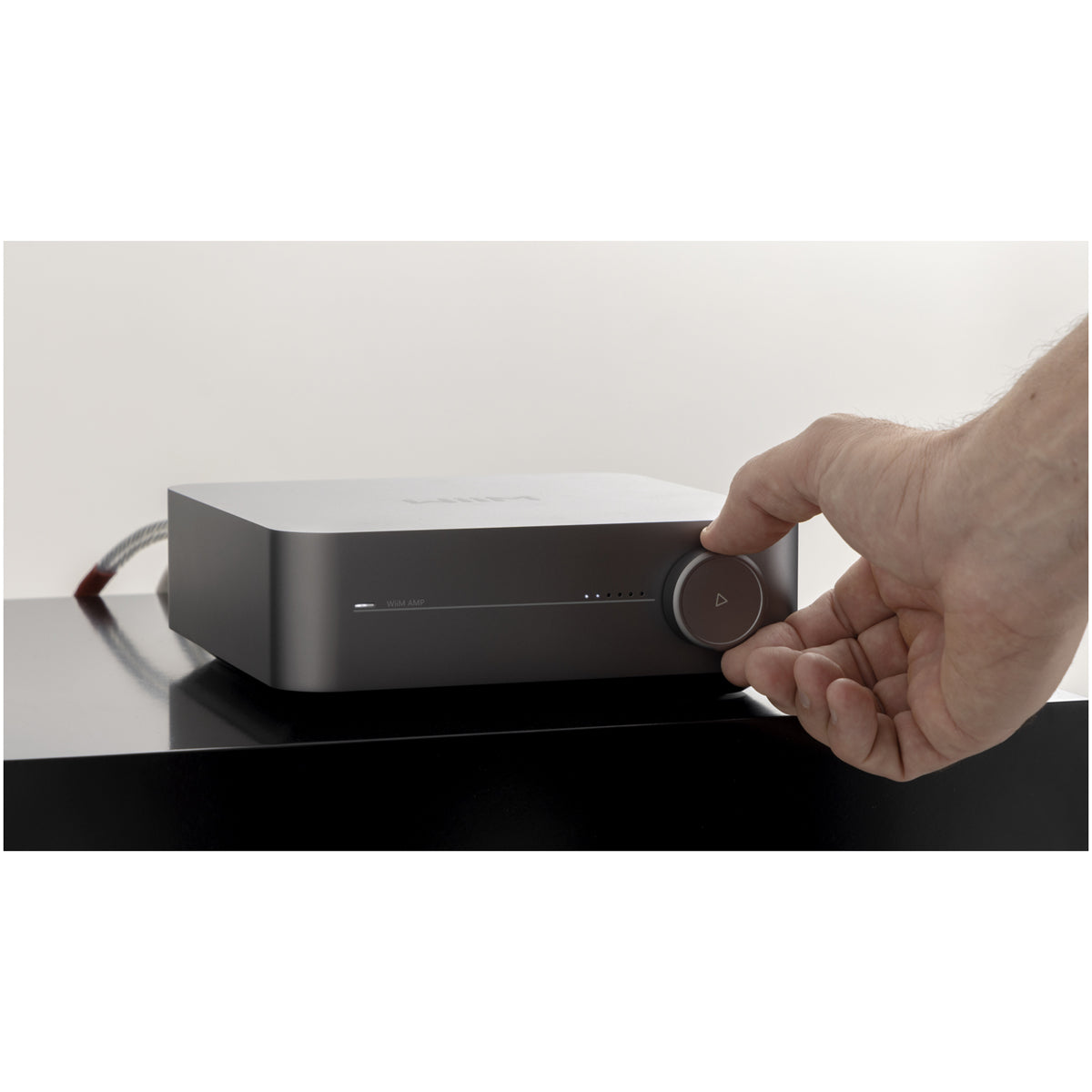 WiiM Amp Network Stereo Amplifier Space Grey