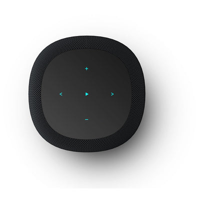 WiiM Sound Wireless Smart Speaker with WiiM NorStone Wall Mount (Single) - Black