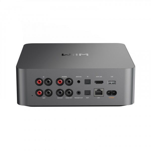 WiiM Vibelink Amp High-Performance Stereo Amplifier with ULTRA Music Streamer Space Grey