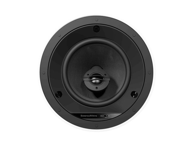 Wiim Vibelink Stereo Amplifier Silver with Bowers & Wilkins CCM664 Ceiling Speakers Pair Bundle