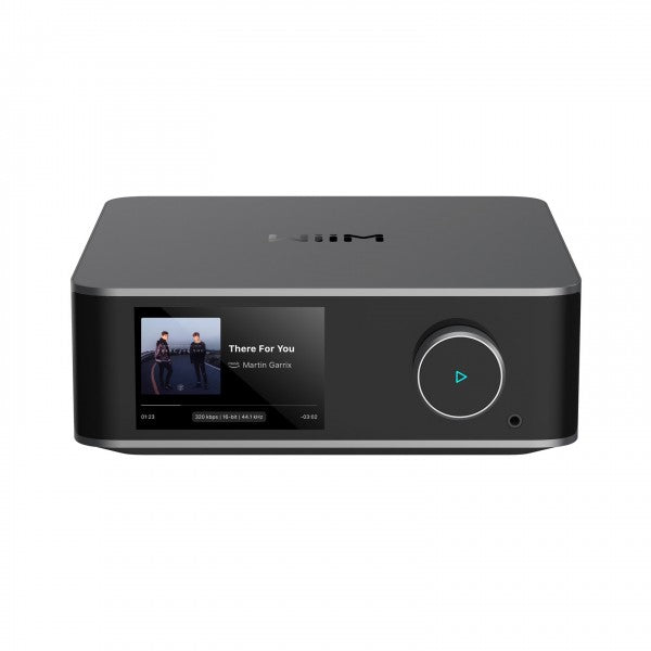 WiiM Vibelink Stereo Amplifier with Ultra Music Streamer Space Grey and Klipsch R-60M Speakers HiFi Bundle