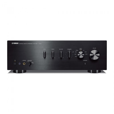 Yamaha AS501 Integrated Stereo Amplifier with Acoustic Energy AE100 MK2 Bookshelf Speakers Pair Black HiFi Package