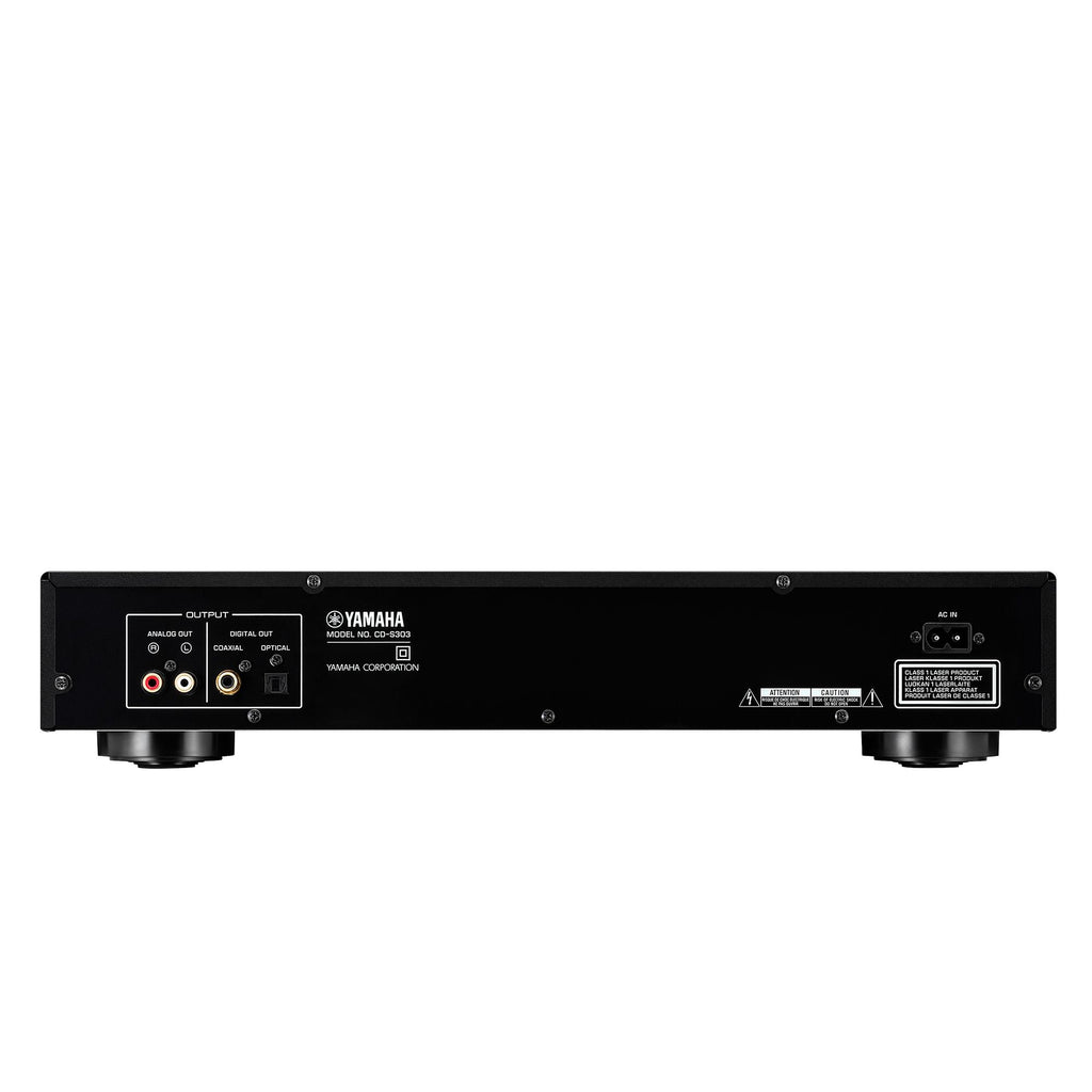 Yamaha R-N600A Network Stereo Receiver and CD-S303 CD Player Black HiFi Package